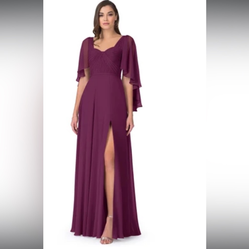 Raspberry Bridesmaid Dress